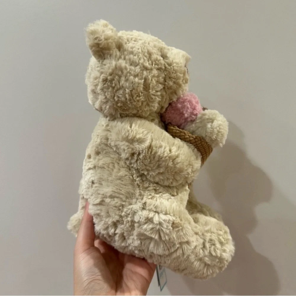 Authentic Jellycat NYC Exclusive Oatus Bear With Ice Cream - Picture 3 of 6